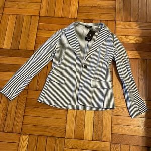 Privy Striped Career Jacket